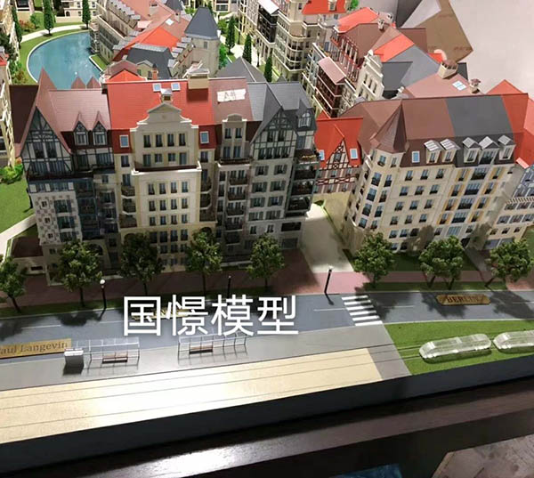临泽县建筑模型