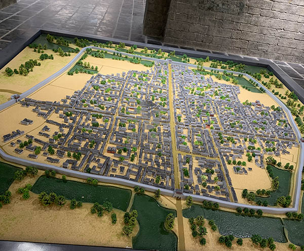 临泽县建筑模型